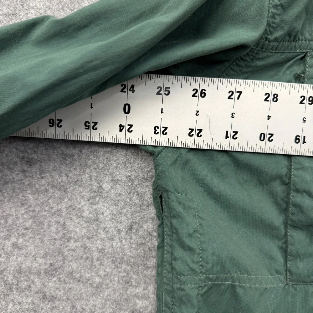 The North Face‎ Mens Forest Green Nylon Hiking Fishing Utility Shirt Medium M